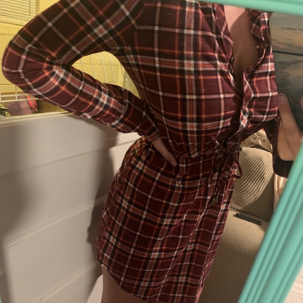 Plaid dress